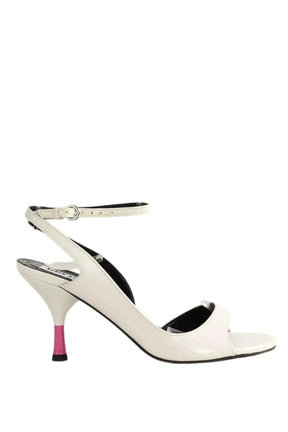 Talons Kenzo Blanc en Cuir, taille 36 - Seconde Main