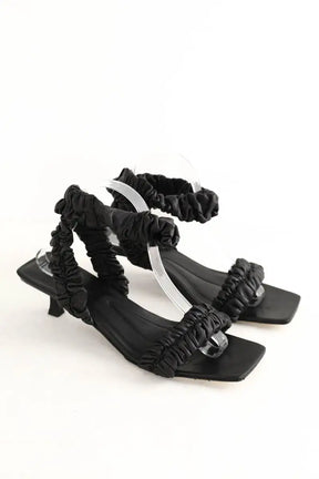 Talons Khaite Noir en Cuir