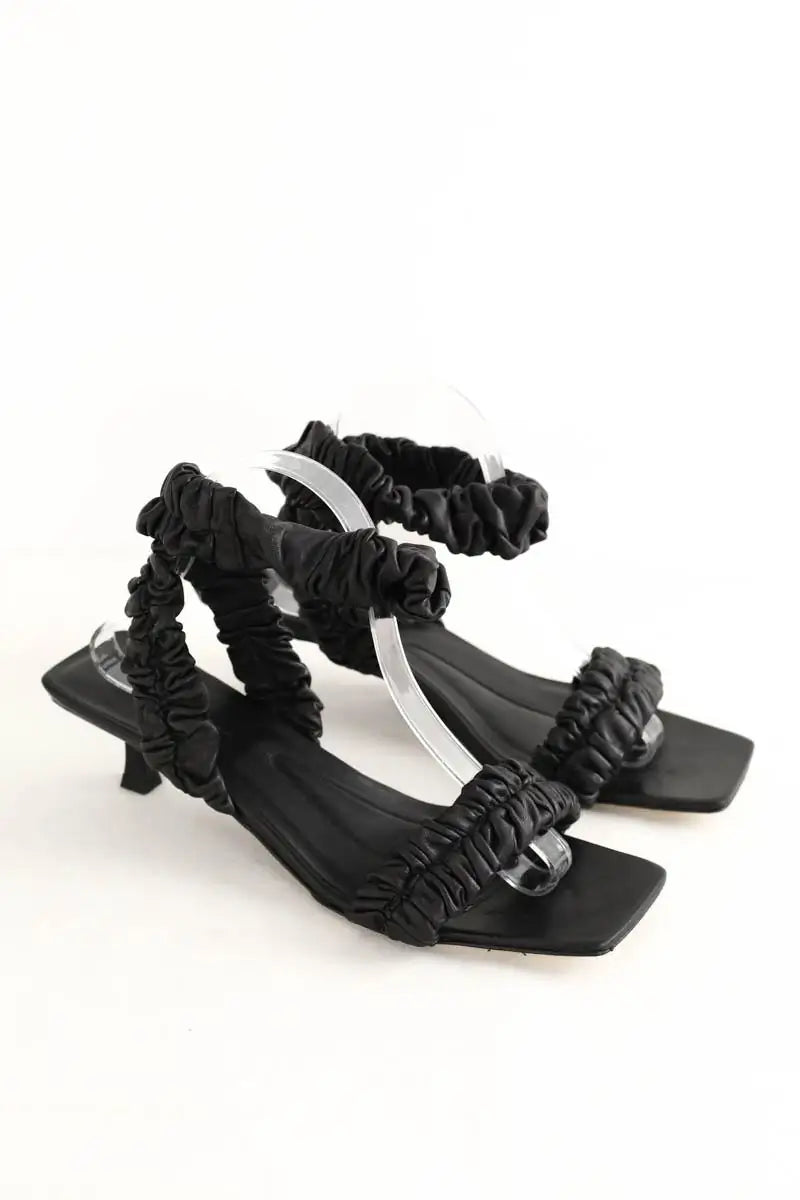 Talons Khaite Noir en Cuir