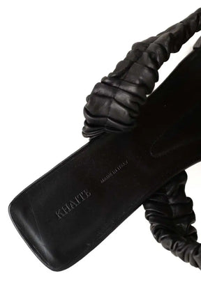 Talons Khaite Noir en Cuir