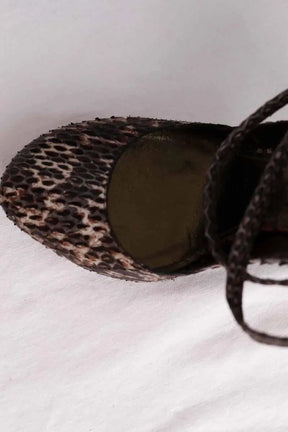 Talons Lanvin Marron en Cuirs exotiques