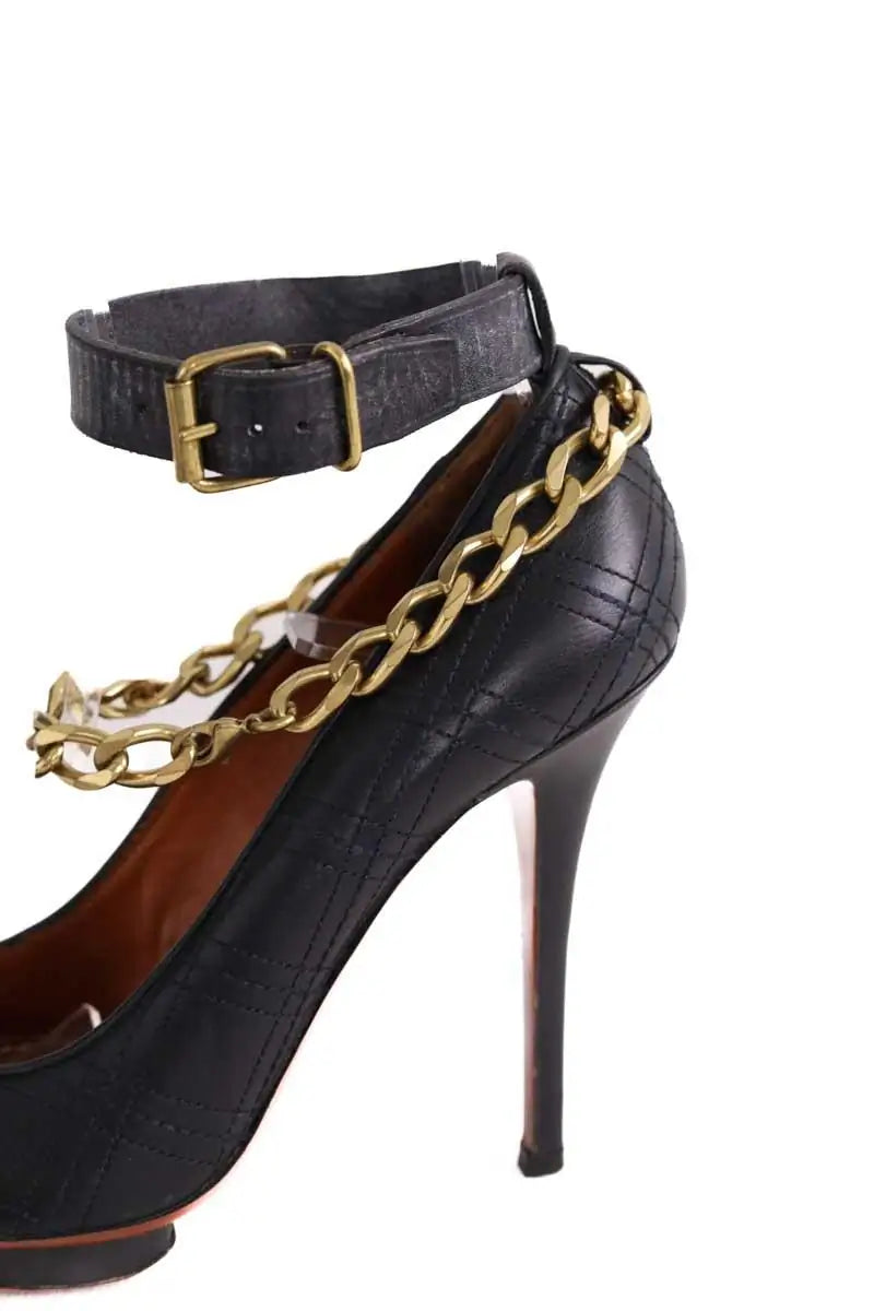 Talons Lanvin Noir en Cuir