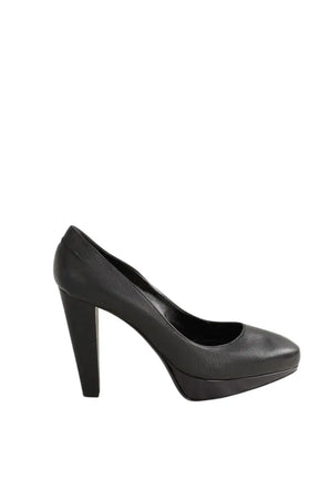 Talons Lanvin Noir en Cuir, taille 40 - Seconde Main
