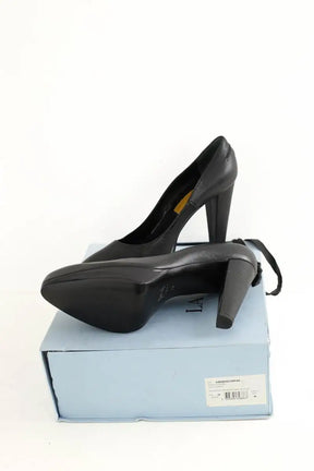 Talons Lanvin Noir en Cuir