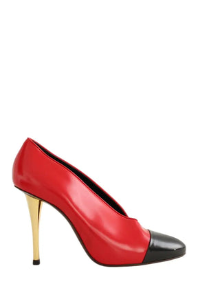 Talons Lanvin Rouge en Cuir, taille 40 - Seconde Main