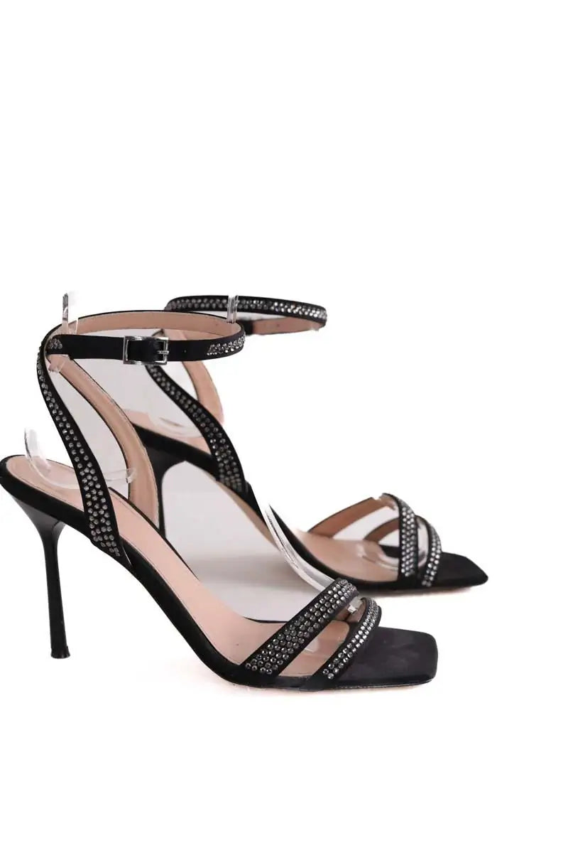 Talons Liu Jo Noir en Tissu