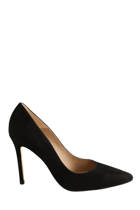 Talons LK Bennett Fern Noir en Daim, taille 39 - Seconde Main