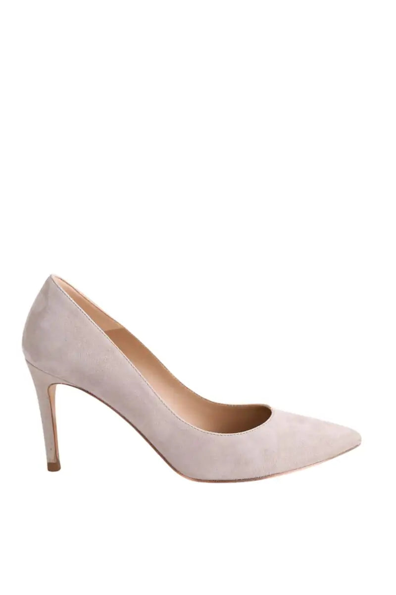 Talons LK Bennett Gris en Daim, taille 38 - Seconde Main