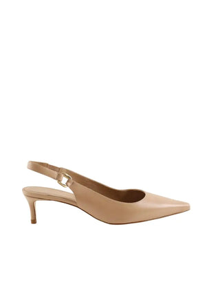 Talons LK Bennett Lettie Beige en Cuir, taille 39 - Seconde Main