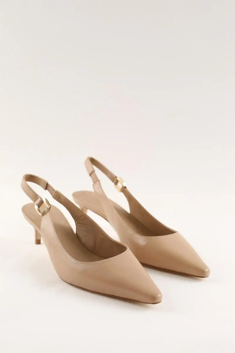 Talons LK Bennett Lettie Beige en Cuir