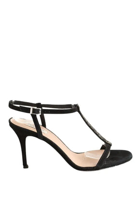 Talons LK Bennett Noir en Daim, taille 39 - Seconde Main