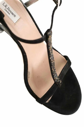 Talons LK Bennett Noir en Daim