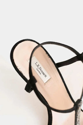 Talons LK Bennett Noir en Daim