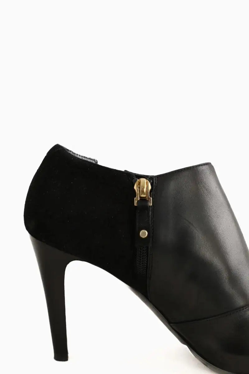 Talons Longchamp Noir en Cuir