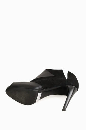Talons Longchamp Noir en Cuir