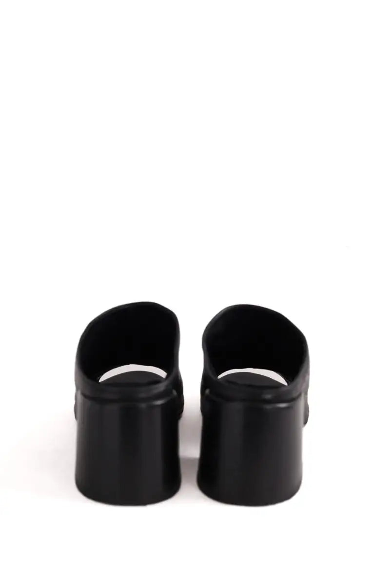Talons Maison Martin Margiela Noir en Cuir