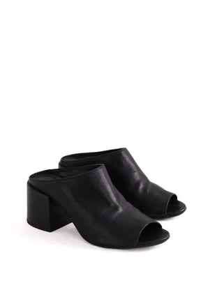 Talons Maison Martin Margiela Noir en Cuir