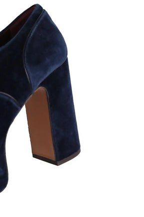 Talons Marc Jacobs Bleu en Velours