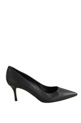Talons Max Mara Noir en Cuir, taille 41 - Seconde Main