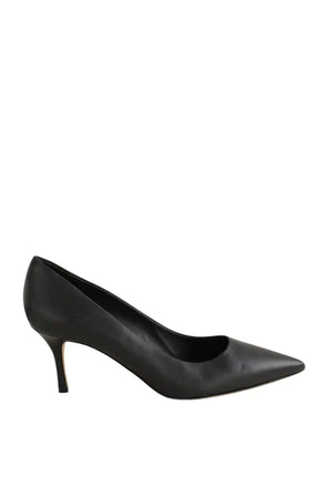 Talons Max Mara Noir en Cuir, taille 41 - Seconde Main