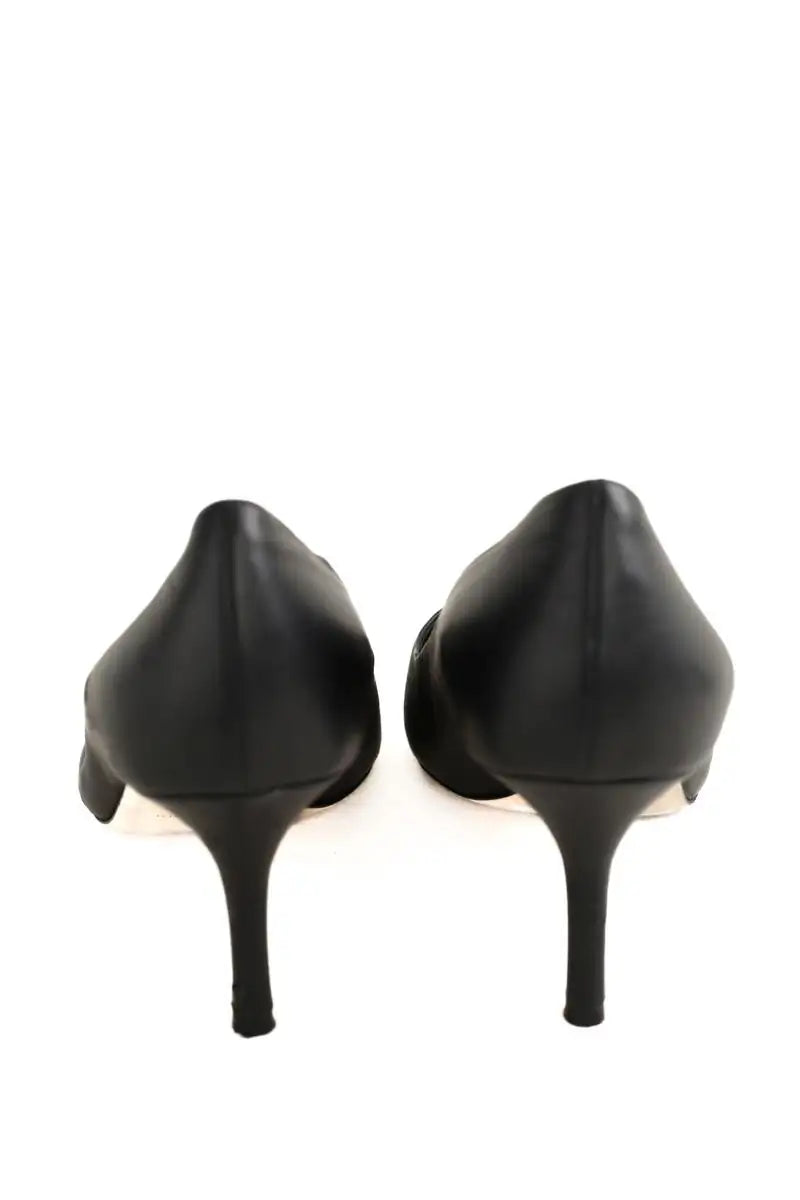 Talons Max Mara Noir en Cuir