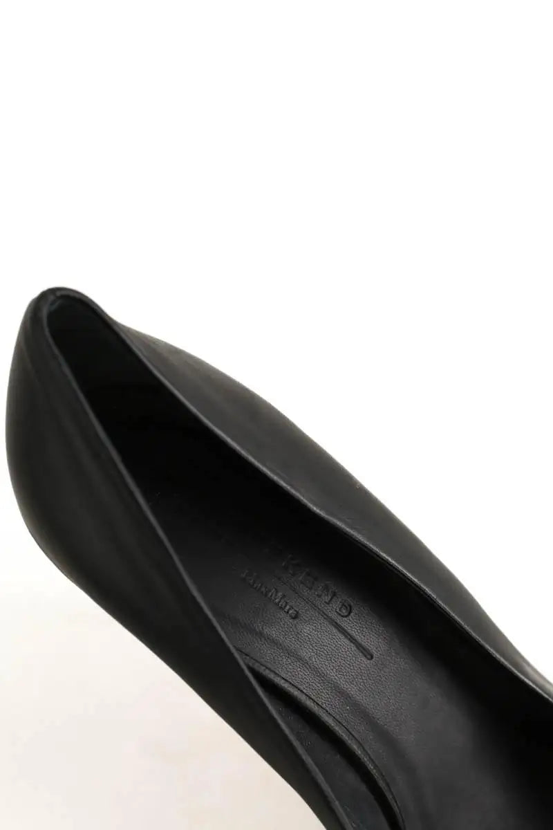 Talons Max Mara Noir en Cuir