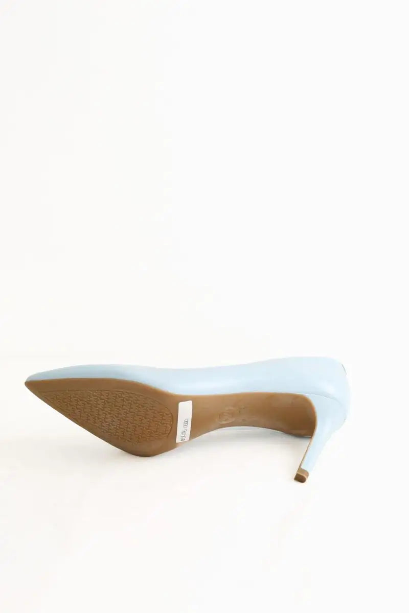 Talons Michael Kors Bleu en Cuir