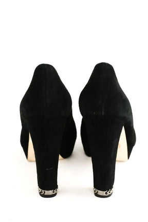 Talons Michael Kors Noir en Daim
