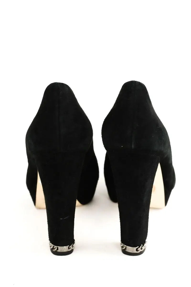 Talons Michael Kors Noir en Daim
