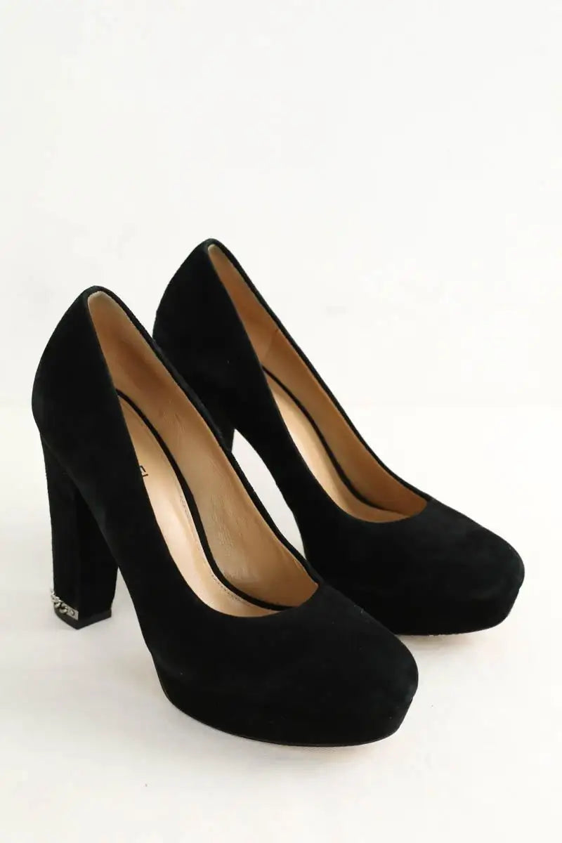 Talons Michael Kors Noir en Daim
