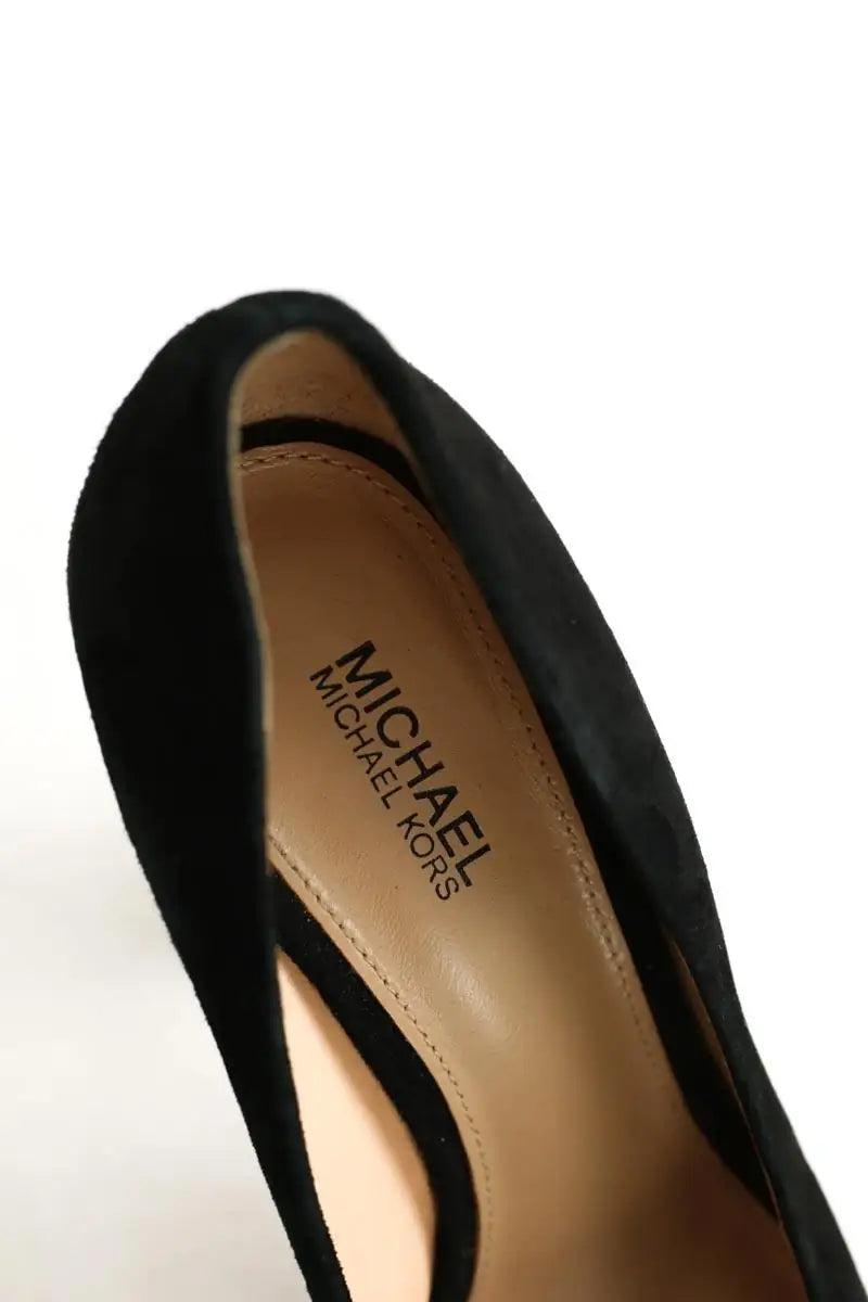 Talons Michael Kors Noir en Daim