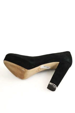 Talons Michael Kors Noir en Daim