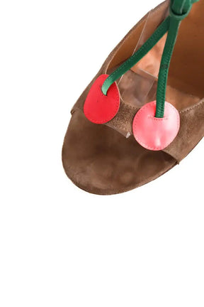 Talons Michel Perry Camel en Cuir