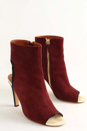 Talons Michel Vivien Bordeaux en Daim
