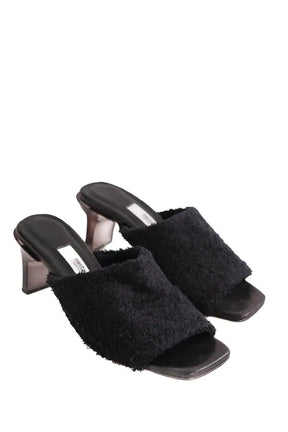 Talons Miista Noir en Tissu