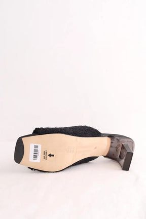 Talons Miista Noir en Tissu