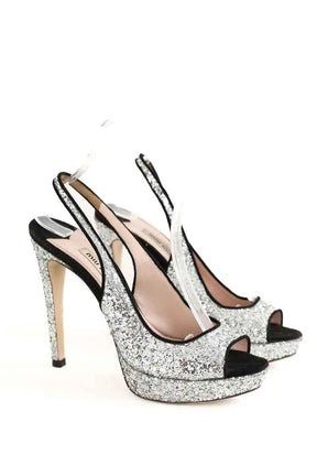 Talons Miu Miu Argent en Paillettes
