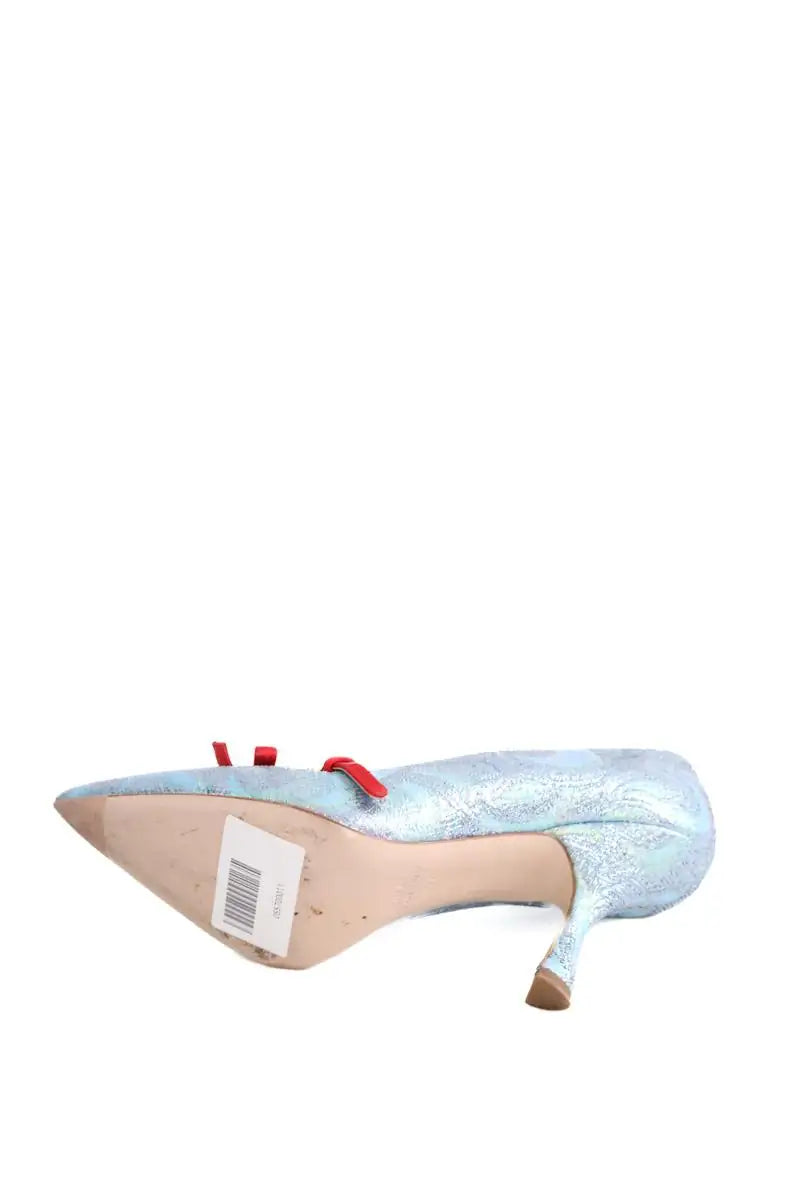 Talons Miu Miu Bleu en Tissu