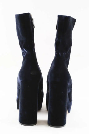 Talons Miu Miu Bleu en Velours