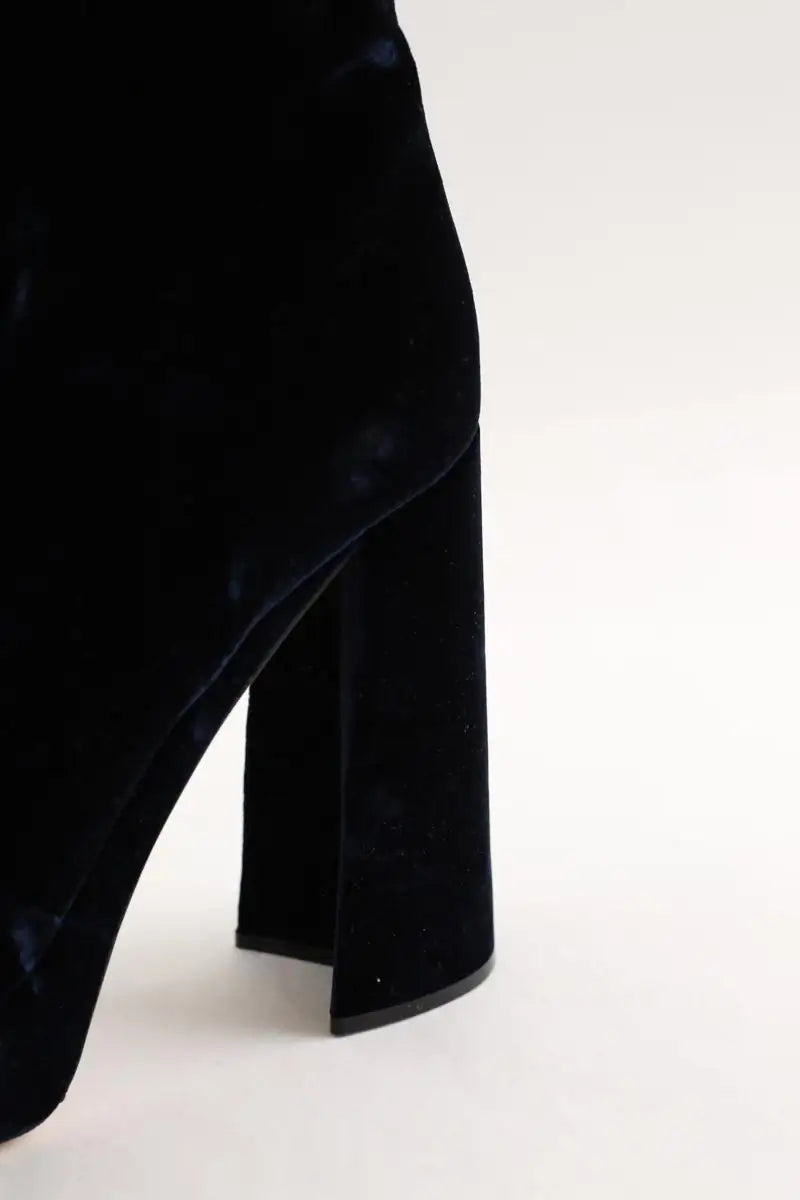 Talons Miu Miu Bleu en Velours
