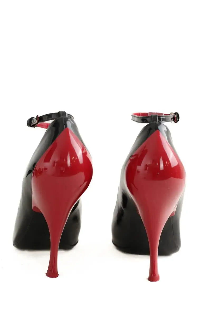 Talons Miu Miu Noir en Cuir verni