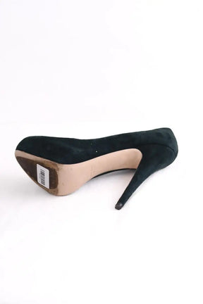 Talons Miu Miu Vert en Daim