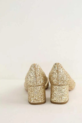 Talons Patricia Blanchet Doré en Paillettes