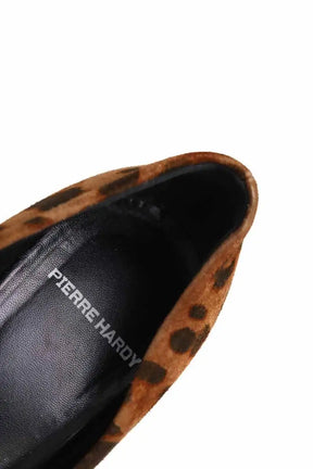 Talons Pierre Hardy Marron en Daim