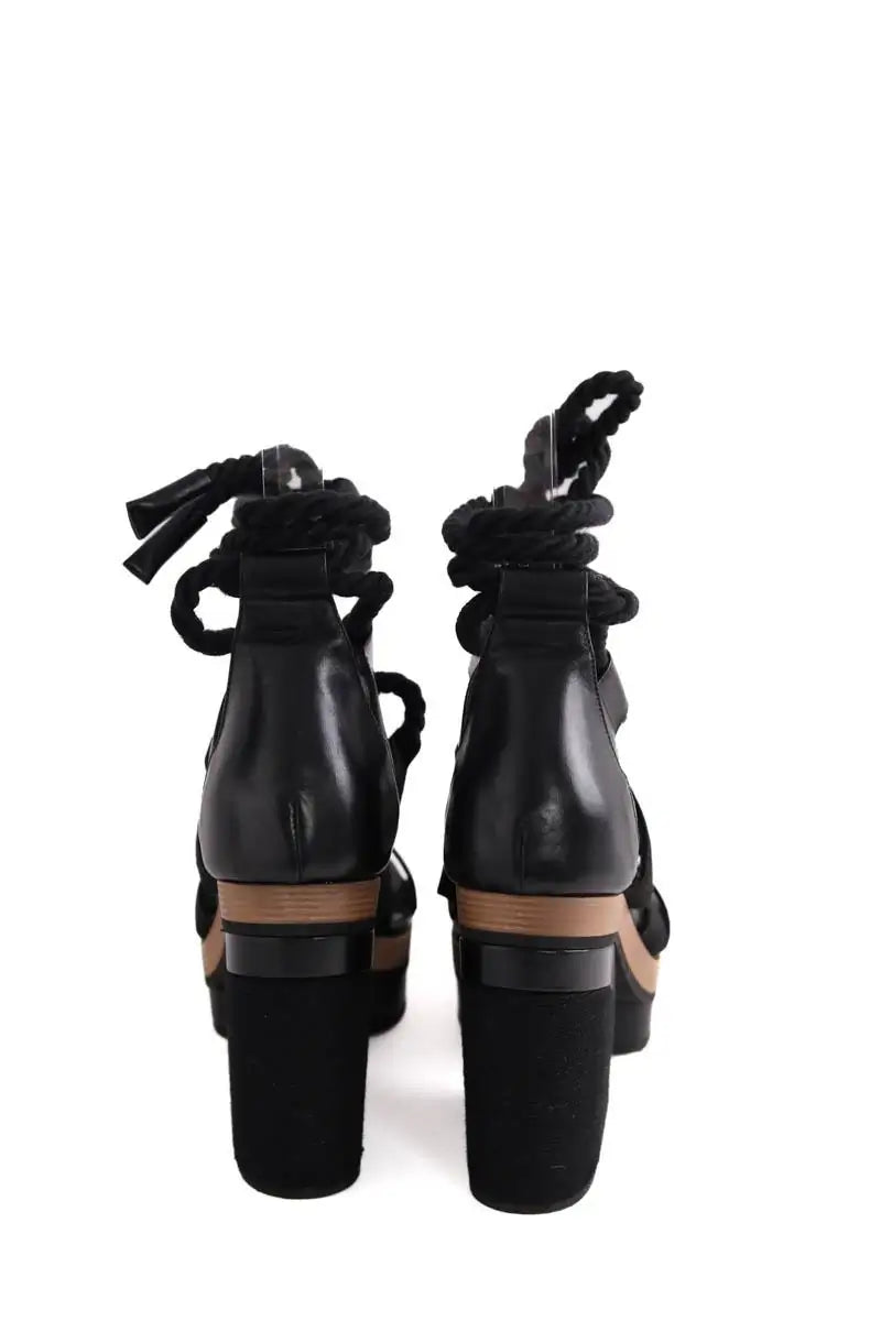 Talons Pierre Hardy Noir en Tissu