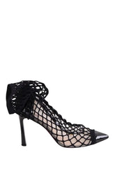 Talons Pinko Noir en Cuir verni, taille 39 - Seconde Main