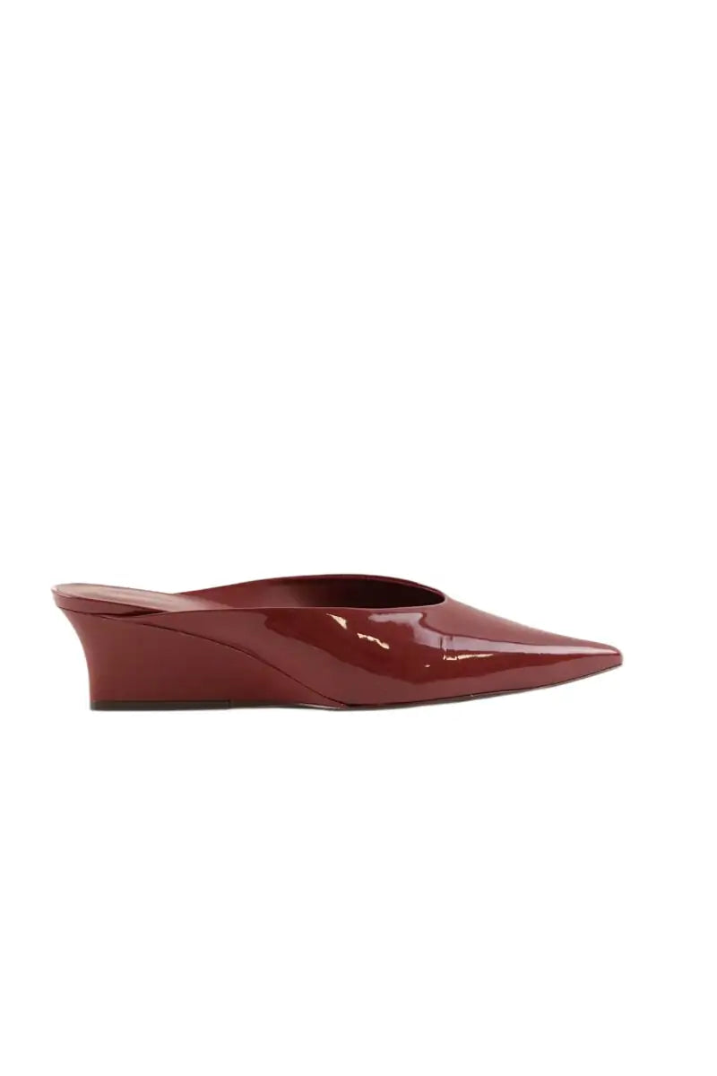 Talons Reformation Bordeaux en Cuir verni, taille 39 - Seconde Main