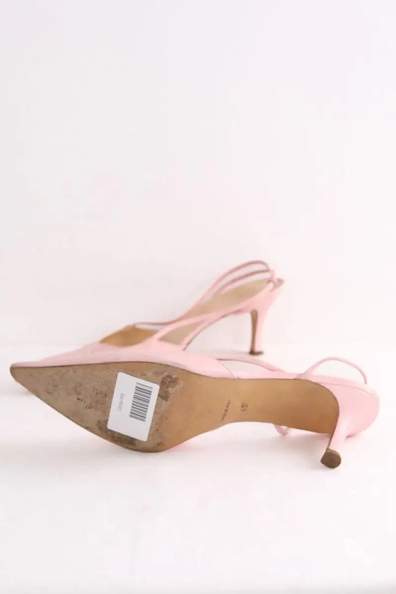Talons Rene Caovilla Rose en Cuir
