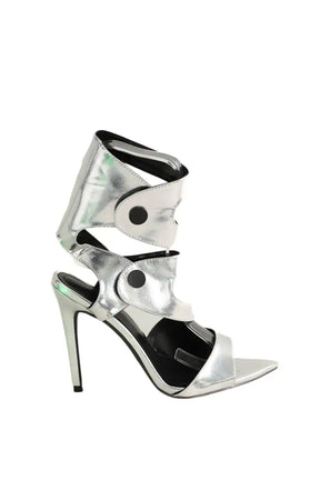 Talons Renesans Paris Argent en Cuir, taille 38 - Seconde Main