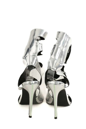 Talons Renesans Paris Argent en Cuir
